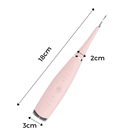 Máquina de dente da Eccomum para cuidados bucais, dispositivo azul para remoção de tártaro dental, saúde bucal eficiente.