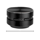 Mini-enceinte sem fio Dura Mobi, componente de áudio portátil com design compacto e conexão wireless.