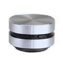 Mini-enceinte sem fio Dura Mobi branca, componente de áudio portátil com design compacto e funcionalidade wireless.