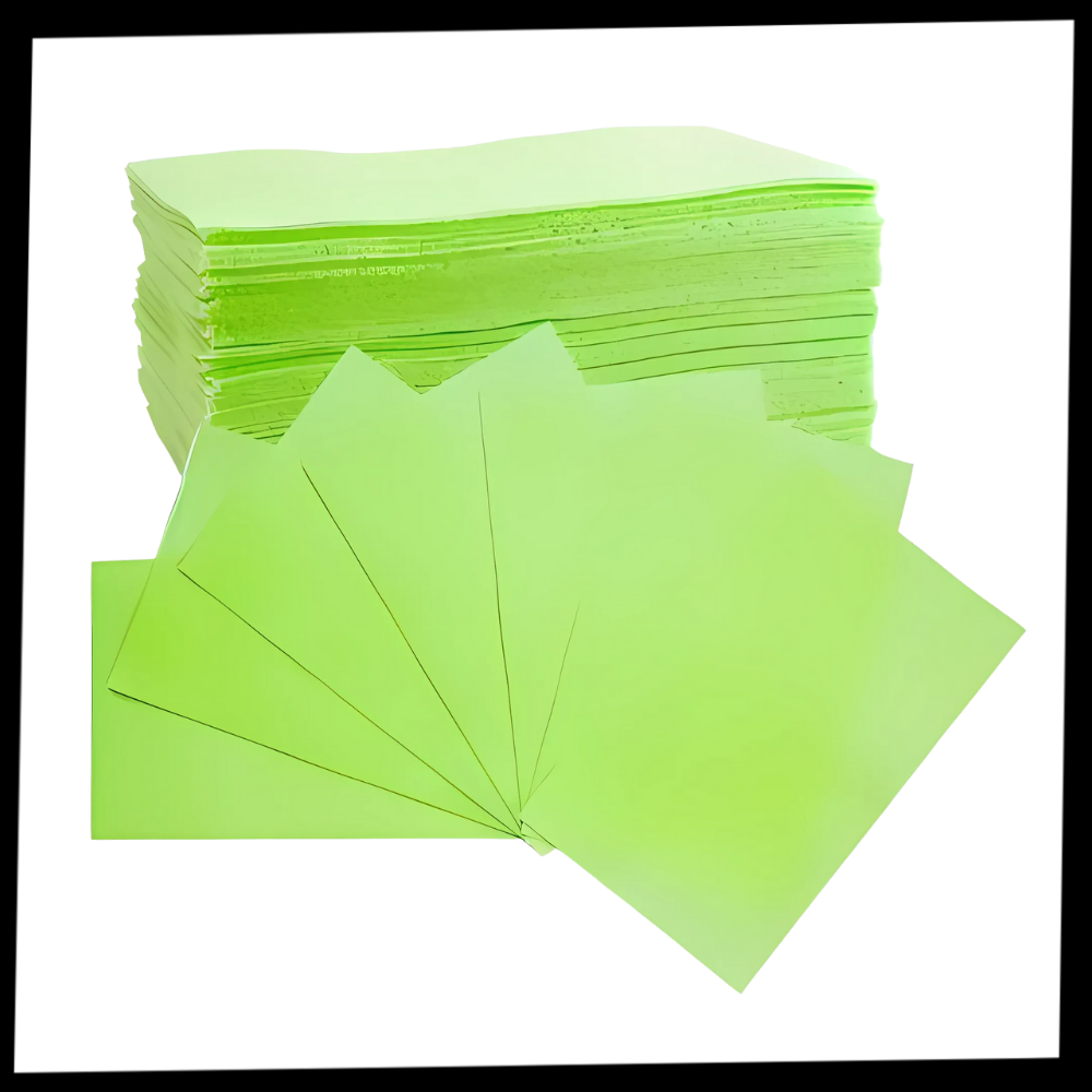 Pacote de folhas de limpeza ecológicas para banheiro da marca Yrtoes, produto de limpeza doméstica para higiene eficiente.