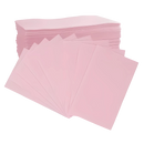 Folhas de limpeza ecológicas para banheiro da marca Yrtoes, folhas rosas para limpeza eficiente de vasos sanitários.