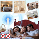 Armário de luz para insetos da Deago, dispositivo de desinsetização silencioso para captura de insetos voadores.