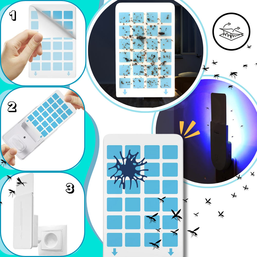 Armadilha luminosa para insetos Deago, dispositivo de desinsetização com luz para capturar insetos de forma eficaz.
