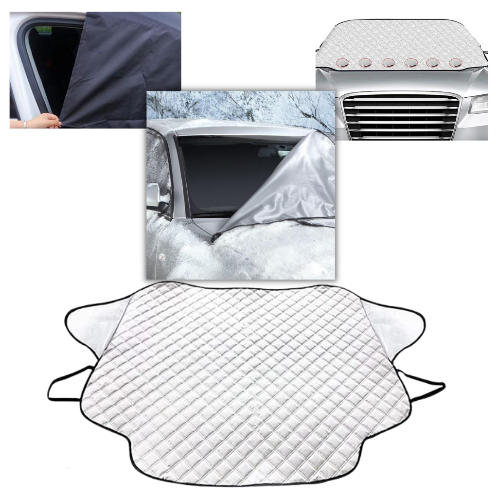 Bâche magnética para para-brisa de veículo, marca Econur, usada para manutenção e decoração de carros.