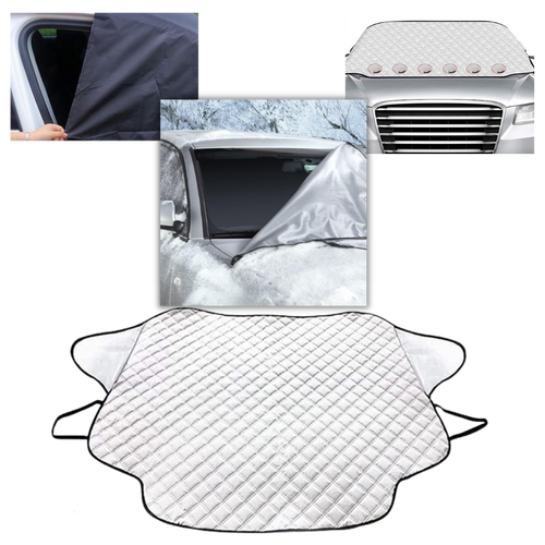Bâche magnética para para-brisa de veículo, marca Econur, usada para manutenção e decoração de carros.