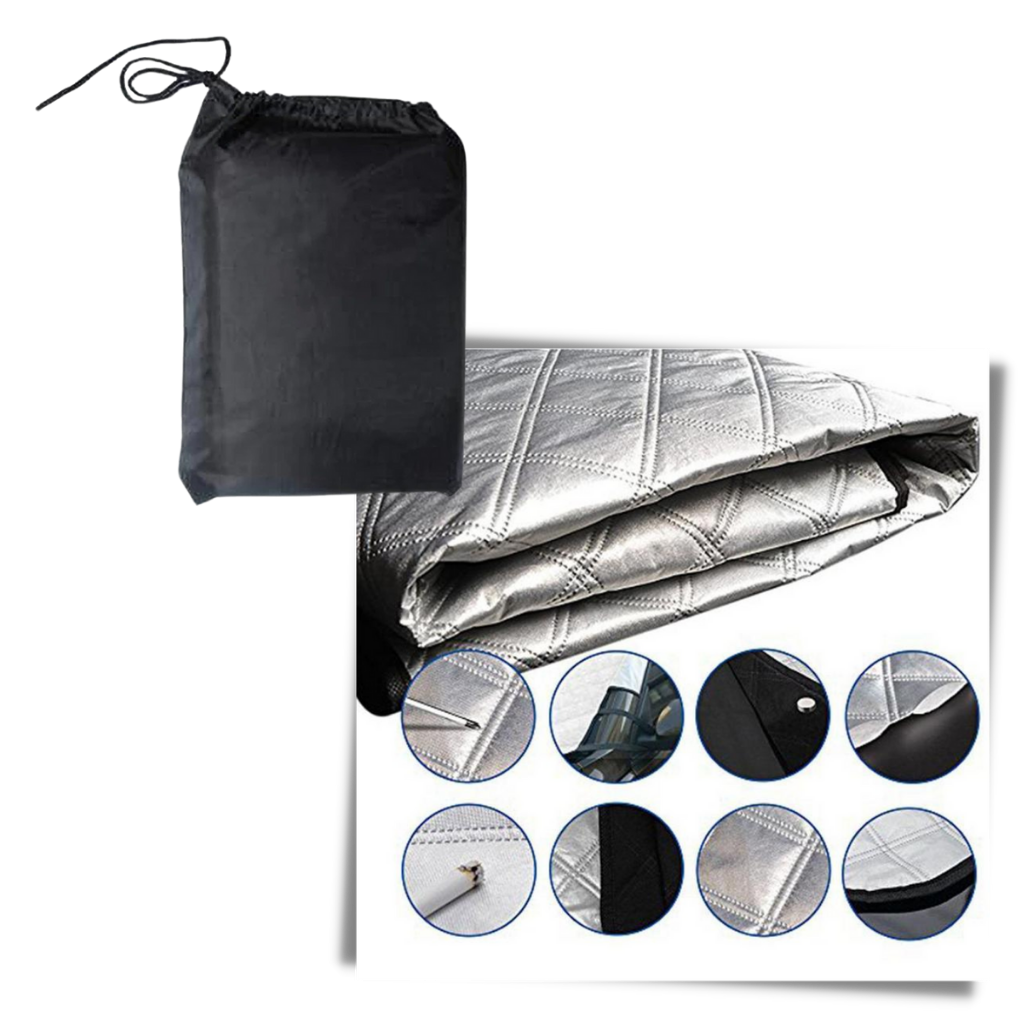 Bâche magnética para para-brisa de veículos, compatível com vários modelos, ideal para proteção e manutenção, marca Econur