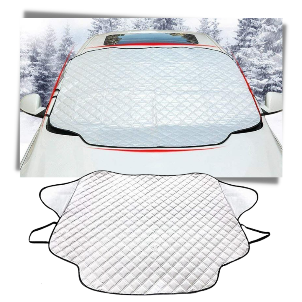 Bâche magnética para para-brisa de veículo, produto de manutenção e decoração, marca Econur, protegendo e decorando o veículo