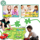 Quebra-cabeça clássico Twinkseal de pista de carros educativo e divertido, com peças interativas para crianças.