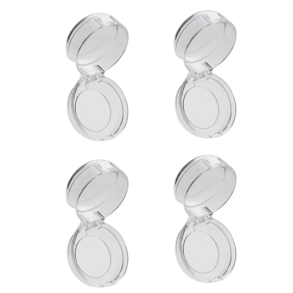 Conjunto de 4 proteções universais para cooktop da marca Eeekit, acessórios pequenos para eletrodomésticos de cozinha.