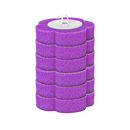 Escova de banheiro descartável da Newpee para limpeza eficiente, com suporte roxo, ideal para higiene prática e rápida.