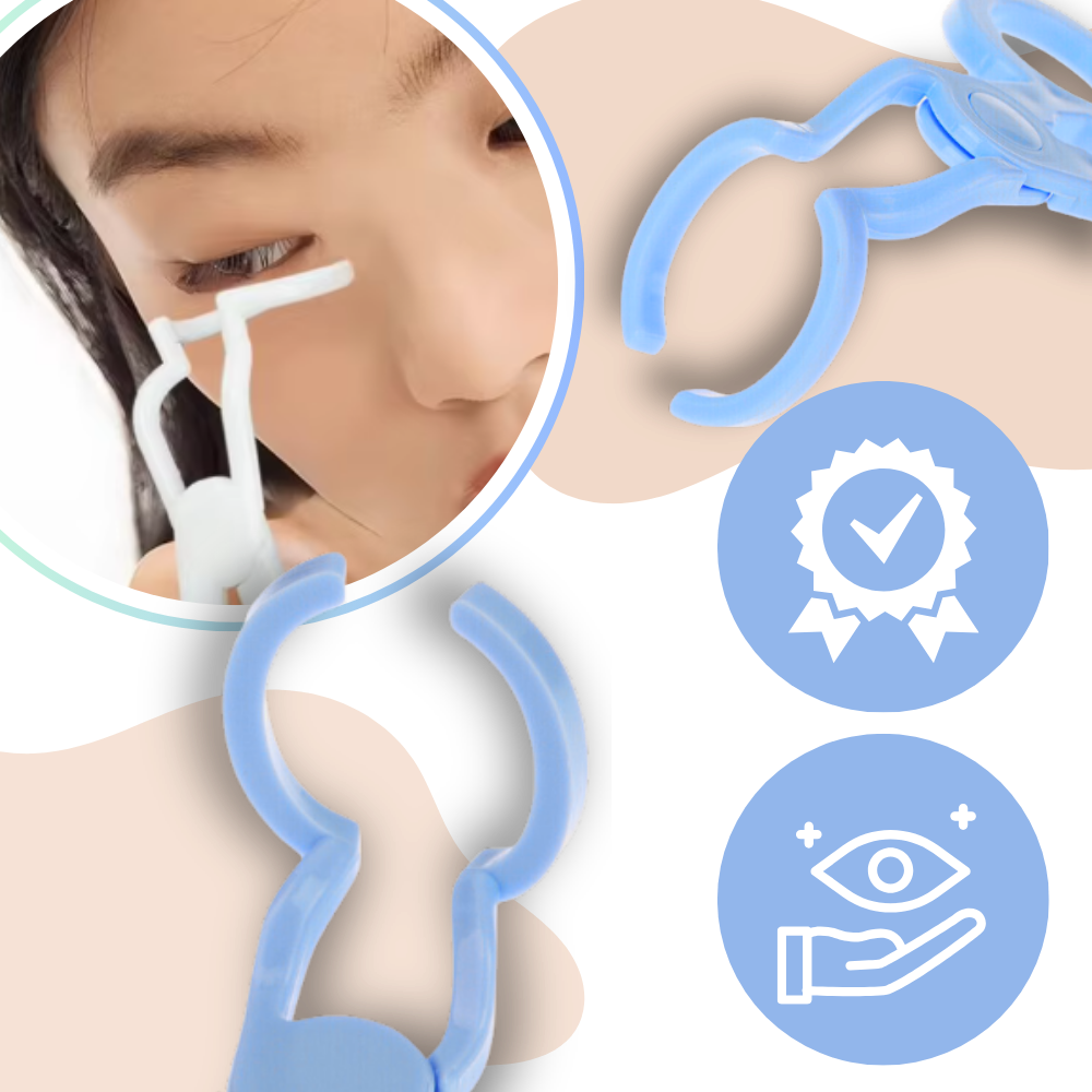 Ferramenta QHlight para remoção fácil e segura de lentes de contato, ideal para cuidados oculares sem esforço.
