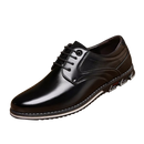 Sapatos ortopédicos Bed Stu Gatsby na cor preta, design elegante e confortável para uso diário.