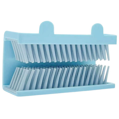Filtro de cabelo azul para ducha da marca Ek9006802, peça de material de encanamento, usado para impedir cabelos na limpeza da ducha.
