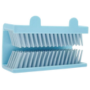Filtro de cabelo azul para ducha da marca Ek9006802, peça de material de encanamento, usado para impedir cabelos na limpeza da ducha.