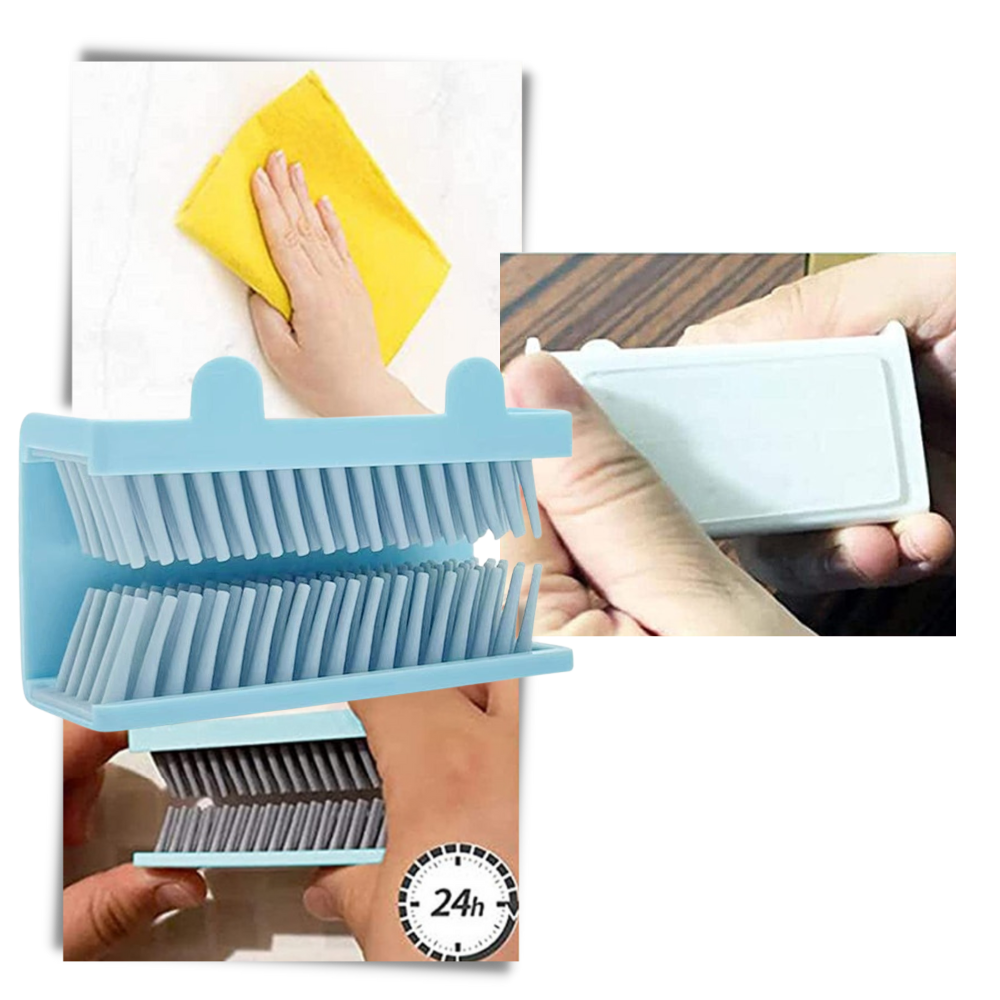 Filtro de cabelo azul para chuveiro Ek9006802, peça de material de encanamento para retenção de cabelos.