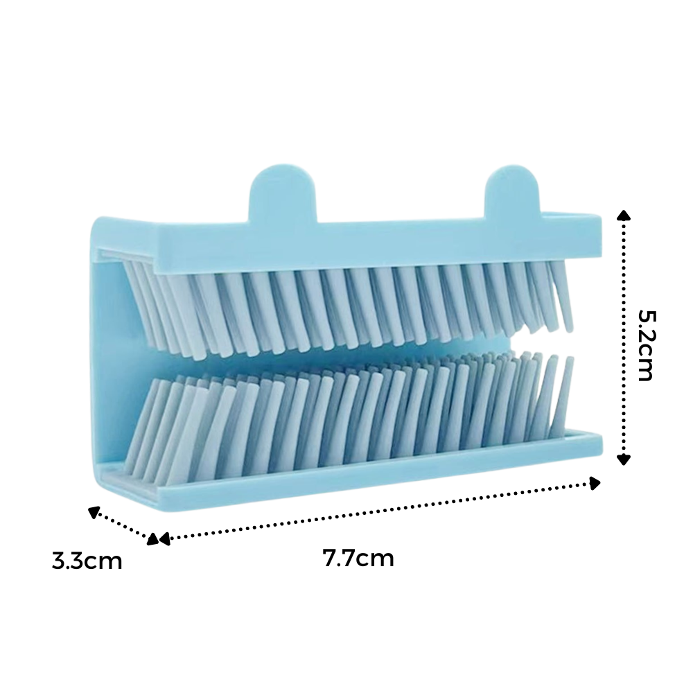 Filtro de cabelo para ducha Ek9006802, peça de material de encanamento azul, fácil de remover e limpar.