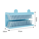 Filtro de cabelo para ducha Ek9006802, peça de material de encanamento azul, fácil de remover e limpar.