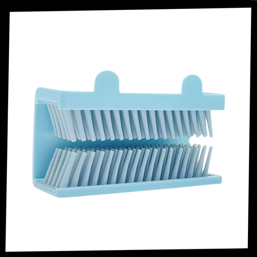 Filtro de cabelo para chuveiro Ek9006802, peça de instalação de plástico azul para retenção de cabelos.