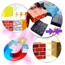 Blocos magnéticos Minecraft da Elegant, brinquedo de construção com 72 peças coloridas e magnéticas para montar cenários criativos.