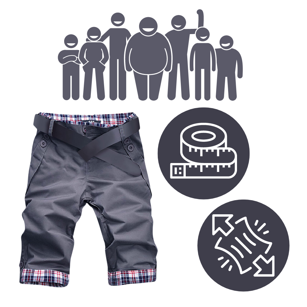 Bermuda cargo elegante para homens da Poseidon, com bolso e ajuste moderno, tecido de alta qualidade, modelo casual e sofisticado.