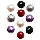 Broches de botões elegantes sem costura da Frcolor, com acabamento fosco, ideal para acessórios delicados e sofisticados.