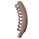 Clips elegantes para cabelo, acessório para rabo de cavalo da marca Jiasen, em tom marrom.