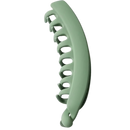 Clips elegantes para cabelo, acessório para rabo de cavalo da marca Jiasen, em cor verde, com design sofisticado e prático.