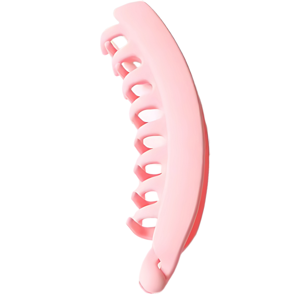 Clips elegantes para cabelo em rosa da marca Jiasen, acessório para prender e estilizar coque ou rabo de cavalo.
