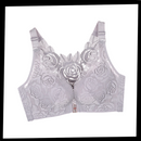 Soutien-gorge push-up elegante em renda rosa da marca Spiez, com detalhes delicados e acabamento refinado.