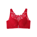 Soutien-gorge push-up elegante da Spiez em renda vermelha, com design delicado e detalhes femininos para lingerie sofisticada.