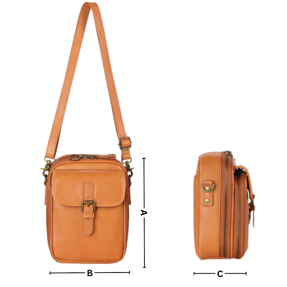 Bolsa transversal elegante e versátil da Matoen, com acabamento refinado e espaço ideal para uso diário.