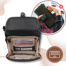 Bolsa transversal elegante e versátil da Matoen, feita em couro de alta qualidade, com acabamento sofisticado e detalhes modernos.