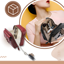 Bolsa transversal elegante e versátil da Matoen, feita em couro com compartimentos para armazenamento compacto.