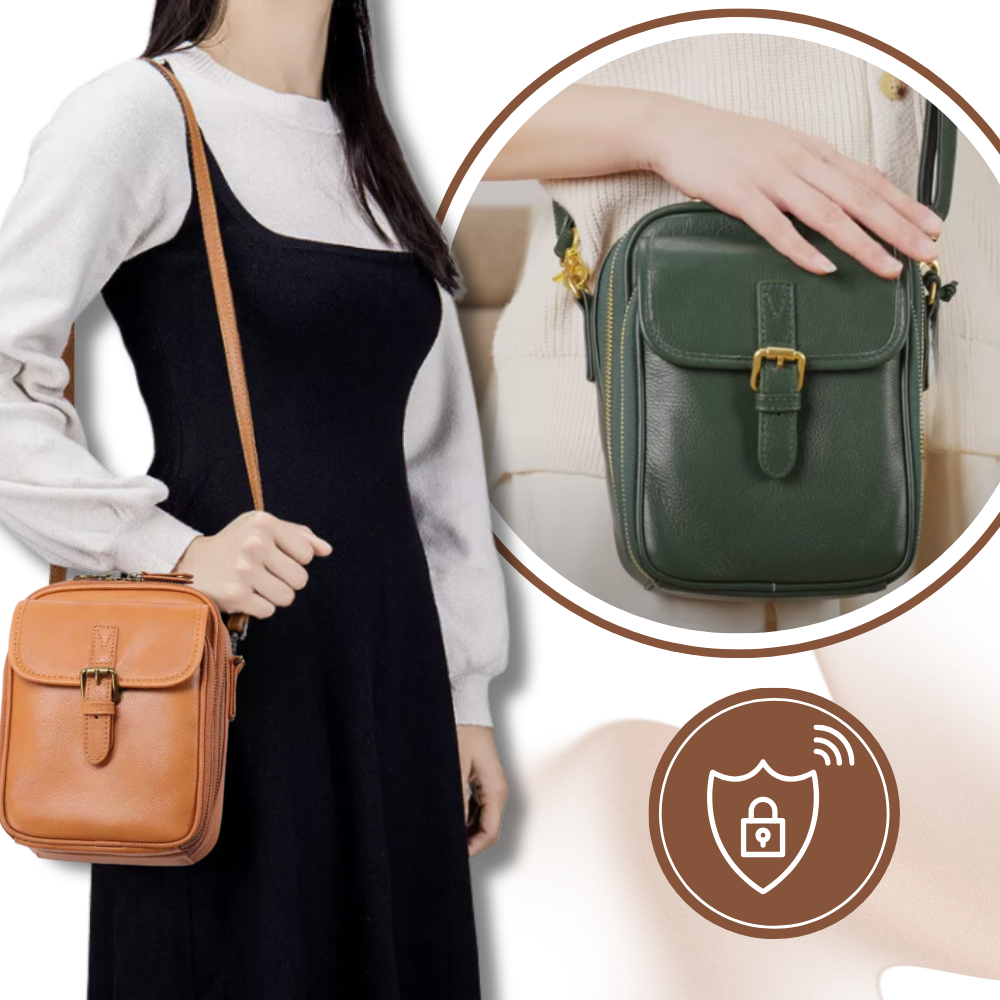 Bolsa de ombro elegante e versátil da marca Matoen, com design estiloso e acabamento sofisticado em couro.
