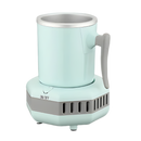 Suporte para alimentos e bebidas Ussuma, refrigerador de bebidas de baixo consumo, copo azul, eficiente energeticamente.
