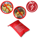 Sac de cuisson à pommes de terre Blirik para micro-ondas, acessório de pequeno eletrodoméstico para preparo eficiente de batatas.