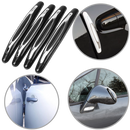 Pack de 4 bandes de protection gris pour portières de voiture Enowise-Yl, idéal pour entretien et décoration de véhicules.