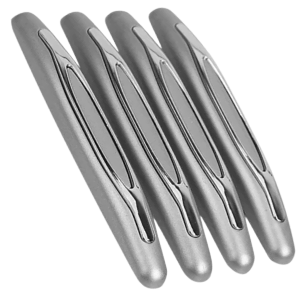 Pack de 4 bandes de protection gris pour portières de voiture Enowise-Yl, destiné à l'entretien et à la décoration de véhicules.