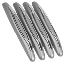 Pack de 4 bandes de protection gris pour portières de voiture Enowise-Yl, destiné à l'entretien et à la décoration de véhicules.