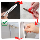 Pack de 4 bandes de protection gris pour portières de voiture Enowise-Yl, accessoires d'entretien et décoration automobile