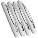 Pack de 4 bandes de protection gris pour portières de voiture Enowise-Yl, entretien et décoration de véhicules.