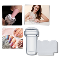 Ferramenta de nail art transparente da Eotia para criar desenhos simétricos perfeitos em cosméticos de unhas.