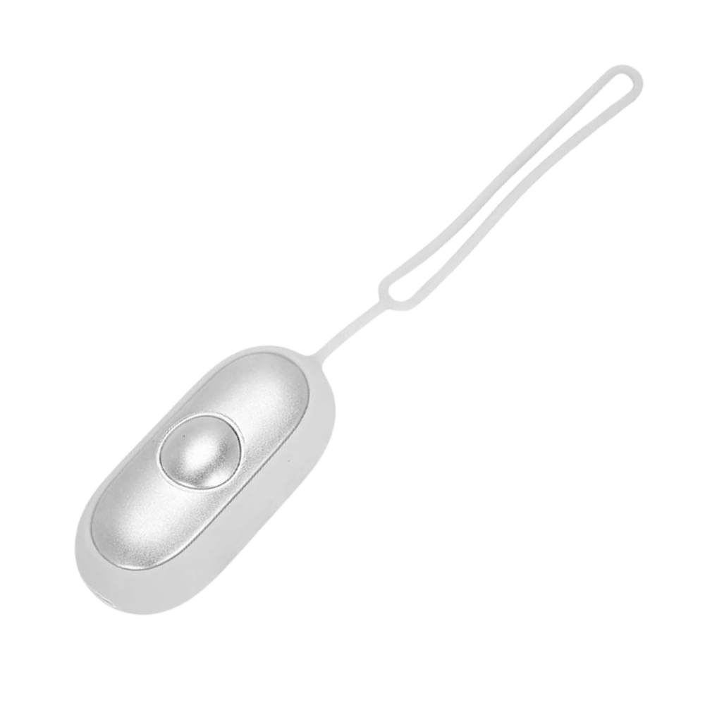 Dispositivo relaxante Eotia para acupressão, usado para massagem e relaxamento, com design azul.
