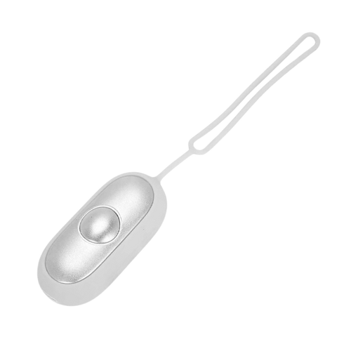 Dispositivo relaxante Eotia para acupressão, usado para massagem e relaxamento, com design azul.