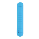 Pulseiras de silicone apagáveis Qocecuc, pulseiras de lembrete removíveis e resistentes à água em azul.