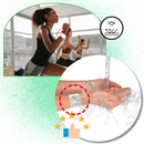 Pulseiras de silicone apagáveis da Qocecuc, lembranças removíveis e coloridas, ideal para anotações e lembretes diários.