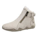 Bota chique e ergonômica da Afdoent para inverno, com forro em lining khaki e design elegante para conforto e estilo.
