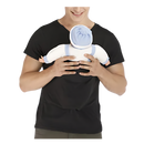 Camisa kangourou ergonômica e estilosa da Darmowade, em preto, com design moderno e confortável para uso casual.
