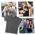 Camiseta estilo kangourou da Darmowade, confortável e moderna, com design ergonômico e detalhes fashion, ideal para looks casuais.