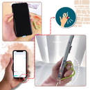 Apoiador de dedo ergonômico para telefone Besufy, suporte mãos-livres confortável para uso de telefonia.